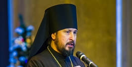 С поздравлением выступил Владыка Савватий Анна Огородник, UlanMedia