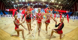 Юные грации на праздничном открытии года физкультуры и спорта в Улан-Удэ Анна Огородник, UlanMedia