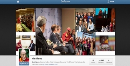 Духовный лидер буддистов Бурятии завел аккаунт в фотосервисе Instagram http://instagram.com/dalailama