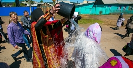 Крестный ход к месту чудотворного явления иконы Иоанна Предтечи Анна Огородник, UlanMedia