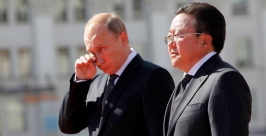 Путин поздравил ветеранов с 75-летием победы на Халхин-Голе в соседней с Бурятией Монголии Алтангерел Дамба
