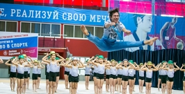 Финальные показательные выступления звезд гимнастики состоялись в ФСК Улан-Удэ Анна Огородник, UlanMedia