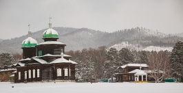 Волшебная зима радует жителей Улан-Удэ Анна Огородник, UlanMedia