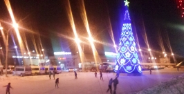 Новогодние городки в Улан-Удэ Елена Медведева ИА UlanMedia