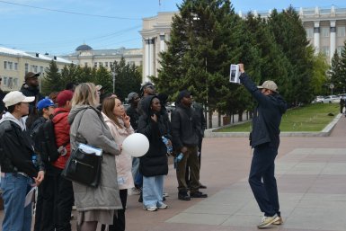 Иностранных студентов знакомят с историей и культурой Бурятии БГУ