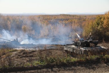Танкисты ВВО в Бурятии сдали зачёты по вождению боевых машин Пресс-служба Восточного военного округа