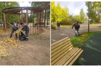 Парки Улан-Удэ готовят к зиме администрация Улан-Удэ