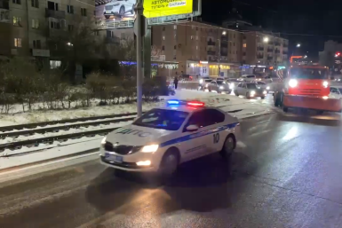 Дорожную технику сопровождает ГАИ администрация Улан-Удэ
