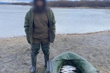 Задержанный МВД по Бурятии