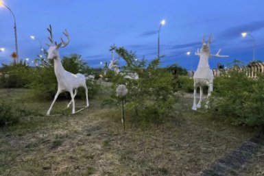 Восстановленные светящиеся фигуры администрация Улан-Удэ