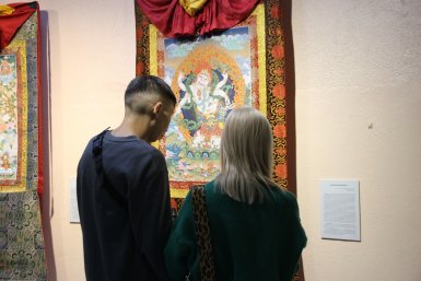 Выставка буддийского искусства минкультуры Бурятии