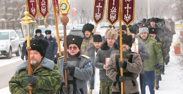 Казаки крестным ходом почтили память жертв расказачивания в Бурятии Анна Огородник, UlanMedia