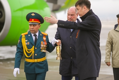 Вечный огонь зажгли в Бурятии Анна Огородник, UlanMedia