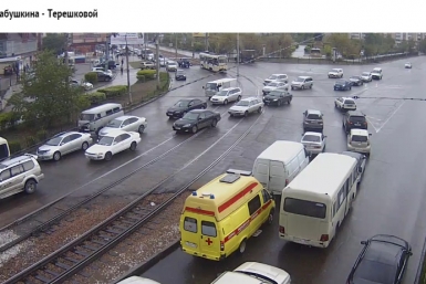 Скриншот с сайта http://trafjam.ru/ ИА UlanMedia