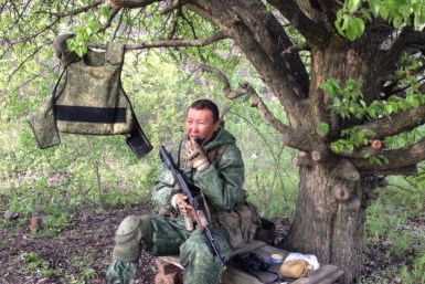 Идя на войну, ты должен быть готов не вернуться – доброволец в Донбассе Ваха из Бурятии Из личного архива Владимира (Вахи)