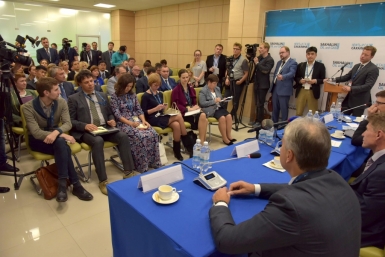 Пресс-конференция Гуршал Юрий, SakhalinMediа