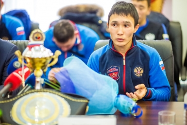 Чемпион Батор Сагалуев Анна Огородник, UlanMedia