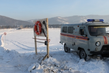 Ледовая переправа Администрация Улан-Удэ