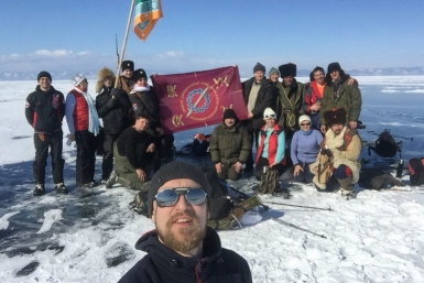Участники Байкальского Ледового перехода-2016 Александр Афанасьев, РКЦ
