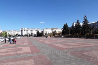 Площадь Советов в Улан-Удэ Олег Ерастов, UlanMedia
