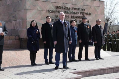 Митинг в Железнодорожном районе Управление по информационной политике Улан-Удэ