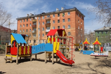 Детская площадка Василий Тараруев, UlanMedia
