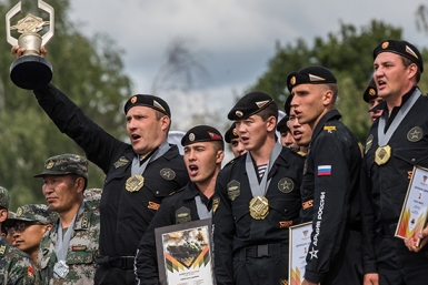 Экипаж БМП из Бурятии выиграл &quotСуворовский натиск&quot Министерство обороны РФ