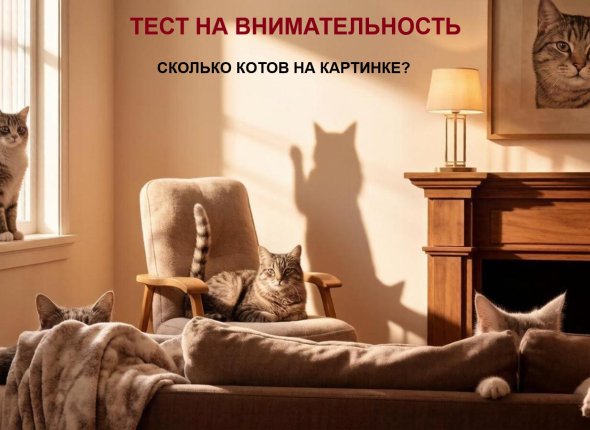 Глаз-алмаз или смотрите по верхам? Тест на внимательность за 3 секунды.