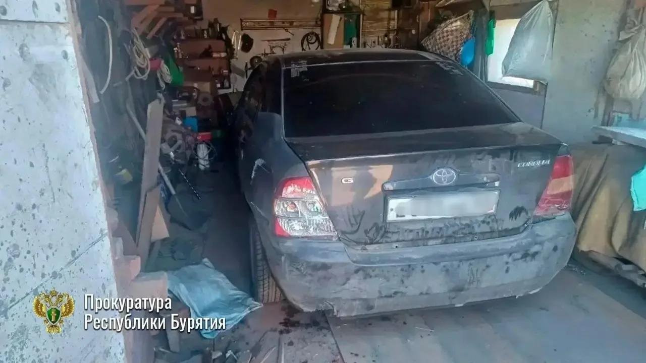 Конфискованный автомобиль прокуратура Бурятии