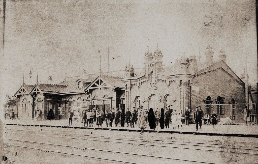Железнодорожный вокзал в Верхнеудинске. 1906-1907 годы